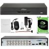 Dahua Dvr Xvr 16 canali 5MPX Dahua con HDD 1 TB P2P Wizsense Videosorveglianza p2P