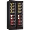 Ristoattrezzature Modello: 10817001833042,Cantina vini 2 ante refrigerazione ventilata capacità 210 bottiglie 4 zone di temperatura +2 +12°C / +12 +20°C / +2 +12°C / +12 +20°C 92x69x180,4h cm