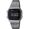 Casio vintage A168WEGG-1BEF bracciale acciaio nero