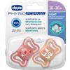 CHICCO SUCCHIETTOO LIGHT RA SILICONE 16-36 2P