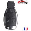 Pro-Plip Chiave a scatto compatibile con Mercedes Benz Classe W203 W204 W205 W210 W211 W212 W221 W222 A B S CL SL E C CLK CLS ML V 3 pulsanti Custodia telecomando @Pro-Plip