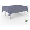 ECOMMERC3 | Tovaglia Vichy antimacchia per tavolo rettangolare dimensioni 100x140 cm | Tovaglia resinata antimacchia, ultra morbida, impermeabile, Vichy Blu marino