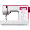 Bernette Sew&GO8 - Macchina da cucire computerizzata con 197 programmi di cucito, braccio libero, display multifunzione, cucito, rappezzatura, trapuntatura