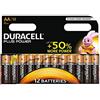 Duracell Plus Power AA - Confezione da 12 batterie alcaline