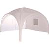 Morel Gazebo da Giardino 3x3m in Alluminio Morel Igloo Bianco