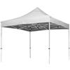 Giordanoshop Gazebo da Giardino Pieghevole 3x3m in Acciaio e Tessuto Bianco