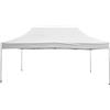 Giordanoshop Gazebo da Giardino Pieghevole 3x4,5m in Alluminio e Tessuto Bianco