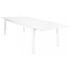 Giordanoshop Tavolo Cuba Allungabile 220/280x100x75 h cm in Alluminio Bianco