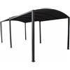 Giordanoshop Gazebo Allungabile Tucson 3x3/6 m in Metallo Antracite