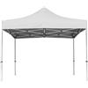 Giordanoshop Gazebo da Giardino Pieghevole 3x3m in Alluminio e Tessuto Bianco