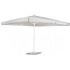 Giordanoshop Ombrellone da Giardino 4x4x3,58h m Palo Ø67 mm Alghero Bianco Grigio Chiaro