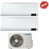 Samsung Climatizzatore Condizionatore Dual Samsung Cebu 7+12 Btu Aj040txj2kg/Eu A+++