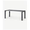 Giordanoshop Tavolo Allungabile 174/264x90x76 cm in MDF Neal Grigio