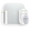 Ajax Kit antifurto wireless HUB PLUS + GSM(2G/3G) + LAN + WIFI + SENSORI bianco