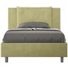 Giordanoshop Letto Singolo 80x200 cm Senza Rete Appia Tè Verde