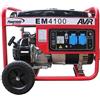 Pramac EM4100 - Gruppo Elettrogeno 3,5 kW Benzina AVR prese Schuko Protezioni