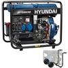 Hyundai 65221 Generatore Diesel Aperto 5,2 kW con avviamento elettrico