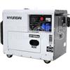 Hyundai Generatore di Corrente Diesel Hyundai 65247 Silenziato 6 kW - DHY 8000 se
