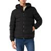 Geox M SPHERICA Hood Jkt Giacca, Nero, 54 Uomo