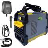 TANIASHOP Saldatrice inverter ad Elettrodo 400 Ampere Con Ventilazione Saldatura ad Arco Display LCD Digitale Saldatrice Elettrica Portatile con Cavi e Maschera per Fabbro
