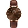 Daniel Wellington Orologio CLASSIC ST MAWES AMBER Daniel Wellington Uomo