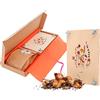 BloomPost BloomBotanical - Bulbi a fiori Tigridia pavonia con supporto in legno - Cultivateli voi stessi - Ispirato dalla natura - Regalo cassetta postale, Multicolore, L107