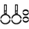 Biqing 2PCS Staffe di Montaggio Faro per Moto,Staffa di Montaggio Fari LED Universale Staffa Supporto Faretti per Prolunghe per Faretti Paraurti Moto 36-54mm(1.4-2)