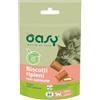 Generic Oasy Snack Gatto BISCOTTI ripieni con SALMONE-OFFERTA-6 CONFEZIONI DA 60 gr