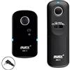 ayex Telecomando Wireless AX-1 Compatibile con Canon E3 ad es. EOS R RP 80D 90D M6 2000D 1300D 1100D con molte funzion