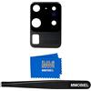 MMOBIEL Lente in Vetro per Fotocamera Posteriore Compatibile con Samsung Galaxy S20 Ultra 2020 Vetro Fotocamera con Doppio Lato Adesivo Pinze e Panno Incluso