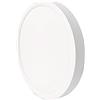 DRIWEI Plafoniera led soffitto 50w luce calda alta luminosita rotondo moderno bianco