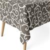 ECOMMERC3 | Tovaglia antimacchia per tavolo rettangolare dimensioni 100 x 140 cm - Tovaglia antimacchia extra morbida e impermeabile, colore lino