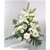 LBA Centro Fiori Artificiali per Cimitero, Preparato per l'introduzione in Barche di Tombe o Nicchie. Vari modelli. (Bianco)