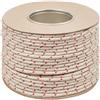 EVERLASTO REDSPOT-Cordoncino Cerato, Colore: Blu, A Pois Rossi, 8MM x 50M, 25 unità