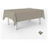 ECOMMERC3 Tovaglia vichy quadretto piccolo rettangolare 180x140 cm Cuoio | Per il tavolo di ogni giorno, quadretto piccolo, 50 % cotone e 50 % poliestere con trattamento teflon