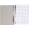 Liderpapel Quaderno spirale tasca dieciseavo smart copertina morbida 80h 60 g quadro 4 mm colori assortiti