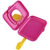 SUNGOOYUE Passeggino da Viaggio per Neonati All'aperto Scatola per Salviette Umidificate Dispenser per Fazzoletti Ecologico Durevole Portatile per Genitori in Movimento Bianco Blu (scatola