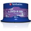 Verbatim DVD+R Double Layer Matt Silver 50 Mandrino - Confezione da 50 pezzi