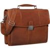 STILORD 'Havanna' Borsa Ventiquattrore Uomo in Pelle Cartella Portadocumenti Valigetta 24 Ore Vintage Chiusura con Chiave, Colore:maraska - marrone