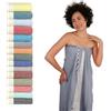 Flora Furora Asciugamano Mare Grande, Teli Mare cotone Spiaggia, 100x200 Telo Mare Donna Uomo | Fouta Beach Towel Pareo, sauna da casa finlandese, telo picnic coperta, viaggio