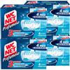 Wc Net - Tavoletta Profumoso 3 Effect, Detergente Igienizzante Solido per WC, Fragranza Ocean Fresh, 4 Pezzi x 4 Confezioni