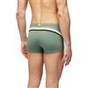 SUNDEK Zion Short, Costume da Mare a Boxer da Uomo (IT, Testo, XL, Regular, Regular, Dark AR. Green)