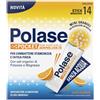 HALEON ITALY Srl Polase Pocket 14 Stick Monodose - Integratore di Potassio e Magnesio, Gusto Arancia