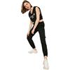 Trendyol Black Cargo Pocket Basic Jogger Knitted Slim Tracksuit Pantaloni della Tuta, M da Donna