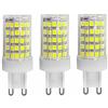 WULUN Confezione da 3 Lampadine a LED G9 da 10W equivalenti a 90W Alogene, 93 LED, 1000Lm, Angolo di Diffusione 360°, Ultra Luminose, AC 220-240V, Non Dimmerabile, 3000K Bianco Freddo