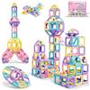 COOLJOY Costruzioni Magnetiche Giochi Bambina 3 4 5 6 Anni, Costruzioni Magnetiche per Bambini 3 4 5 6 Anni, Costruzioni Magnetiche Educativo Compleanno Bambina 3 4 5 6 7 Anni 40 Pezzi
