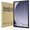 WD&CD Pellicola Protettiva Compatibile per Samsung Galaxy Tab A9 Plus 11 [2 Pezzi], Vetro Temperato Alta Definizione Compatibile per Galaxy Tab A9 Plus 11【Durezza 9H】【Anti Graffio】