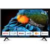 DYON Smart 43 XT 108 cm (43 pollici) TV (Smart TV Full-HD, Triplo sintonizzatore HD (DVB-C/-S2/-T2-HEVC10), Prime Video, Netflix, YouTube, WLAN, Modalità Hotel)