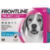 Frontline Tri-act Spot-on M 10-20 kg 3 pipette