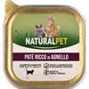 Naturalpet Nauralpet Cat Paté ricco in Agnello 100 gr